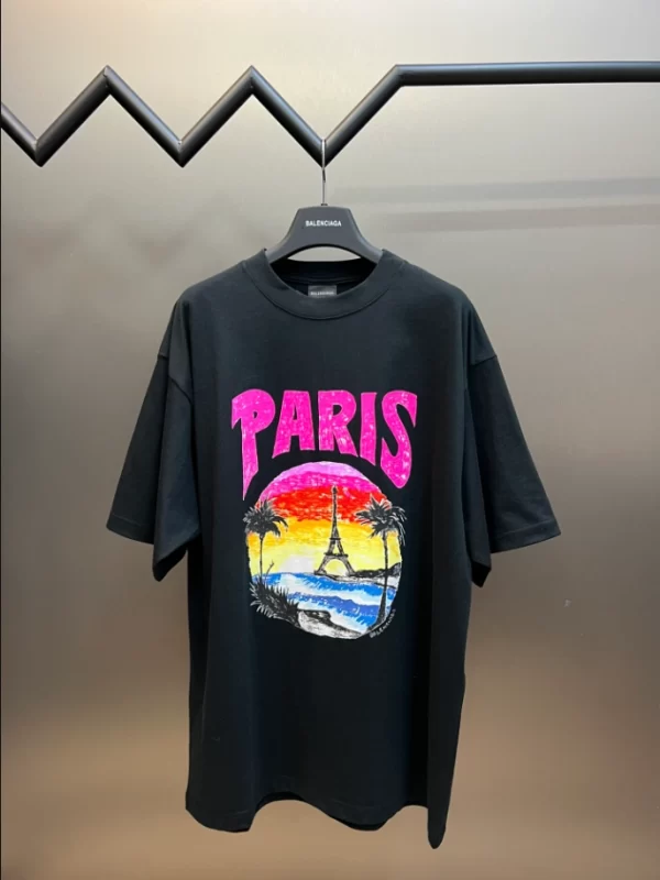 Balenciaga Paris Tropical T-Shirt in Medium Fit - BT29