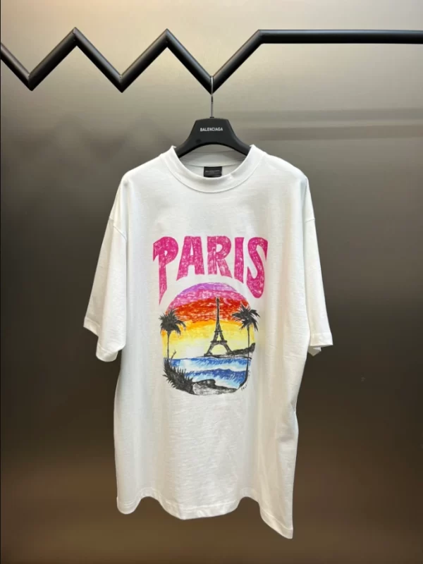 Balenciaga Paris Tropical T-Shirt in Medium Fit - BT30