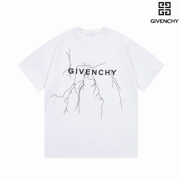 Givenchy Boxy fit t-shirt in cotton with reflective artwork - CT03