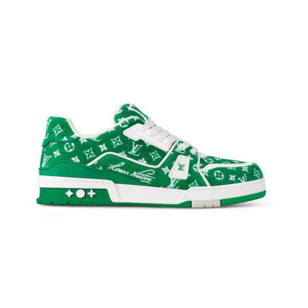 Louis Vuitton Trainer Sneaker in Green - LS116