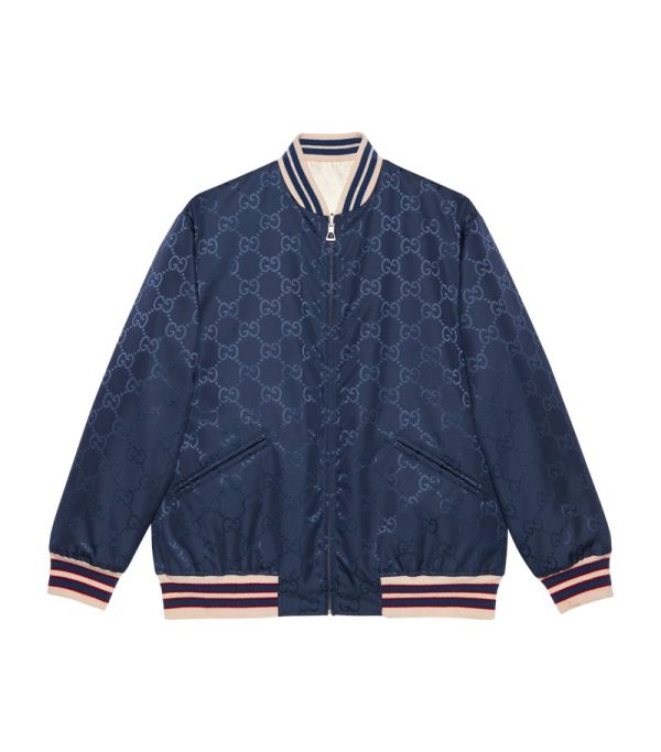 Gucci Reversible GG Bomber Jacket - GK14