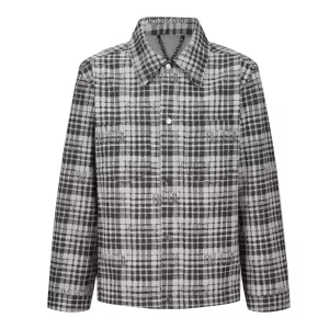 Louis Vuitton Checked Denim Overshirt