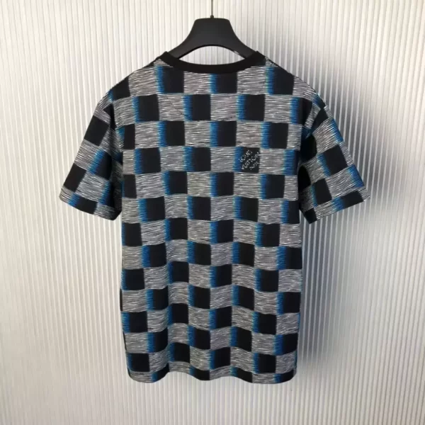 Louis Vuitton Damier Short-Sleeved Cotton T-Shirt - LT49