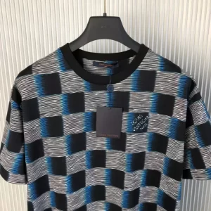 Louis Vuitton Damier Short-Sleeved Cotton T-Shirt - LT49