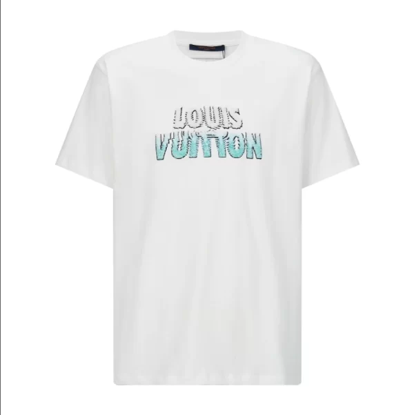 Louis Vuitton Embroidered Beads Cotton T-Shirt - LT57