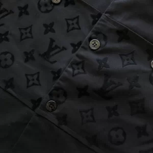 Louis Vuitton Flocked Casual Cotton Overshirt