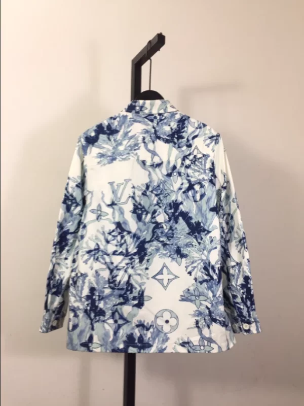 Louis Vuitton Printed Cotton Overshirt