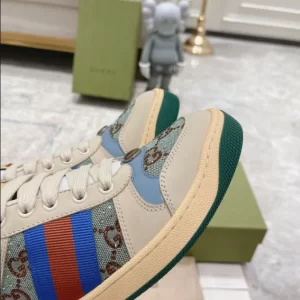 Gucci Screener Sneakers With Crystals - CS74