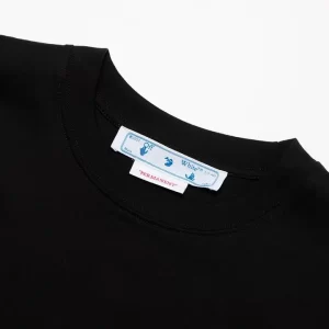 Wave Outline Diag Slim SS Tee