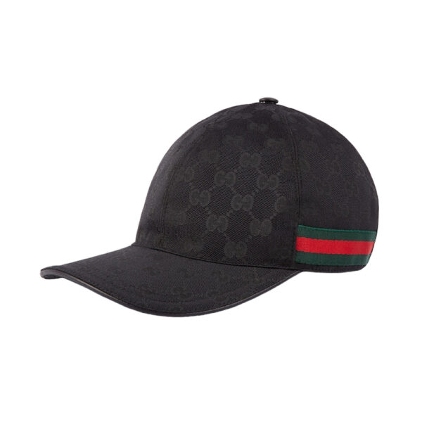 Gucci Original GG Canvas Baseball Hat With Web - C04