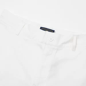 Louis Vuitton Embroidered Cotton Cargo Shorts - SSL29