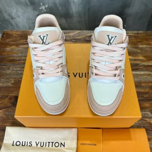 Louis Vuitton Trainer Sneaker In Pink - LS159