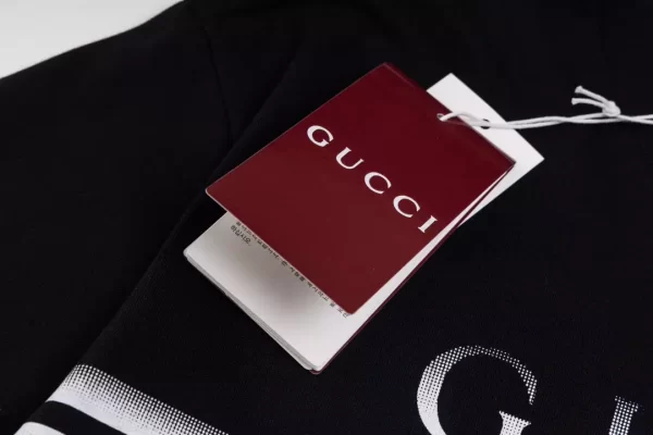 Cotton Jersey T-Shirt With Gucci Print - GT50