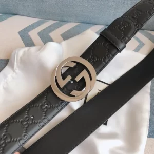 Gucci Signature Leather Belt - GB06