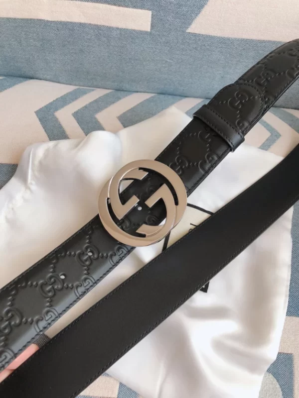 Gucci Signature Leather Belt - GB06