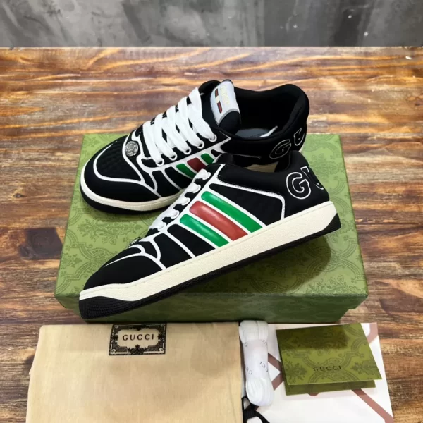 Gucci Screener Sneaker With Web - CS81