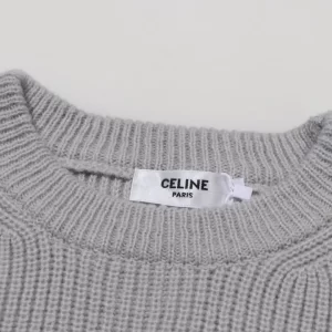 Celine Oversized Sweater In Ribbed Wool - HC02