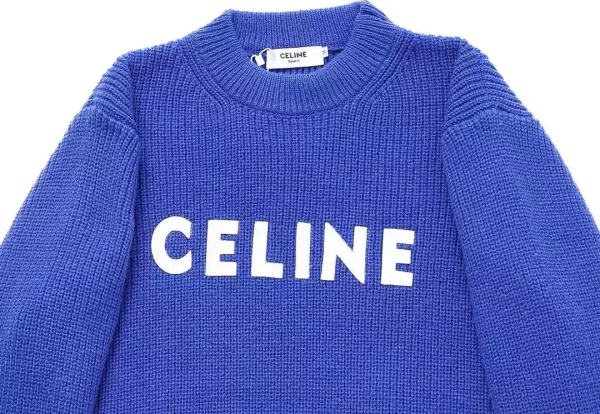 Celine Oversized Sweater In Ribbed Wool - HC05