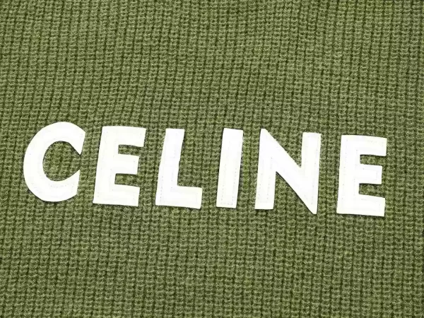 Celine Oversized Sweater In Ribbed Wool - HC06