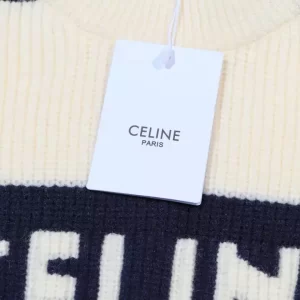 Celine Oversized Sweater In Striped Cotton - HC04