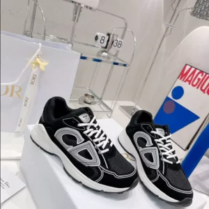 Dior B30 Sneaker Black Mesh and Technical Fabric - DS86