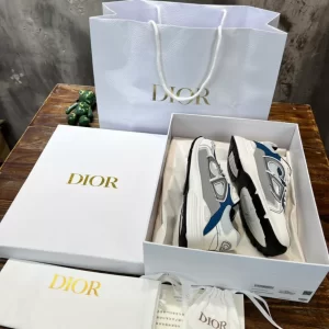 Dior B30 Sneaker Blue Mesh and Technical Fabric - DS80