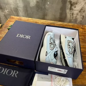 Dior B30 Sneaker Blue Mesh and Technical Fabric - DS98