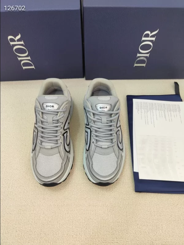 Dior B30 Sneaker Gray Mesh and Technical Fabric - DS90