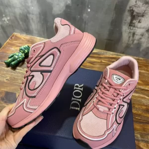 Dior B30 Sneaker Pink Mesh and Technical Fabric - DS100