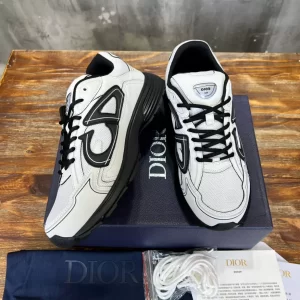 Dior B30 Sneaker White Mesh and Technical Fabric - DS101