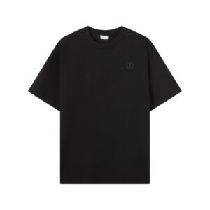 Dior CD Icon Relaxed-Fit T-Shirt Black Cotton Jersey - DT39