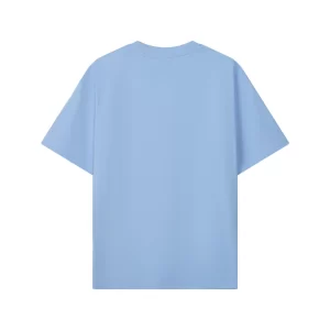 Dior CD Icon Relaxed-Fit T-Shirt Blue Cotton Jersey - DT38