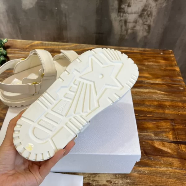 Dioract Sandal White Lambskin - SD10