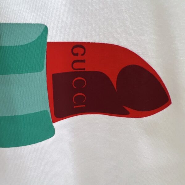 Gucci lipstick Print Print Cotton T-shirt - GT59