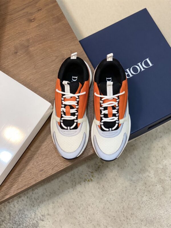 Dior B22 Sneaker Orange White - DS70