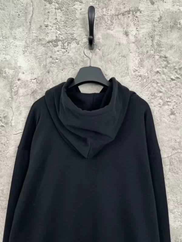 Balenciaga Logo Printed Oversized Hoodie - HB10