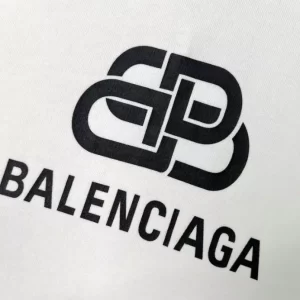 Balenciaga Logo Printed Oversized Hoodie - HB11