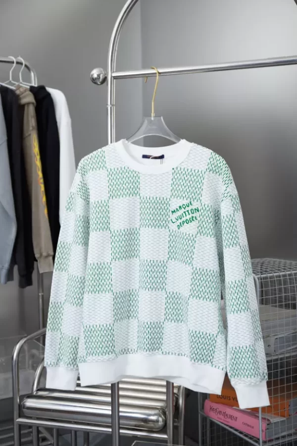 LV Damier Jacquard Cotton Pullover - HL31