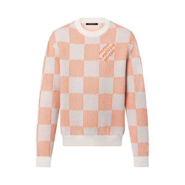 LV Damier Jacquard Cotton Pullover - HL32