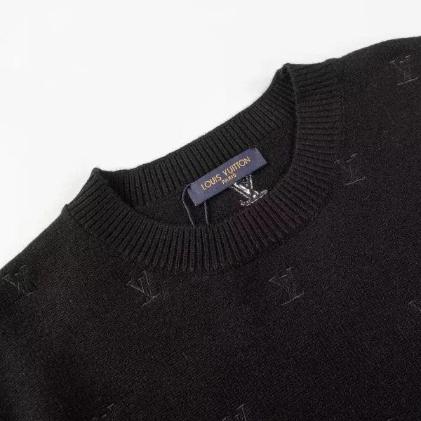 LV Embroidered Signature Merino Crewneck - HL13