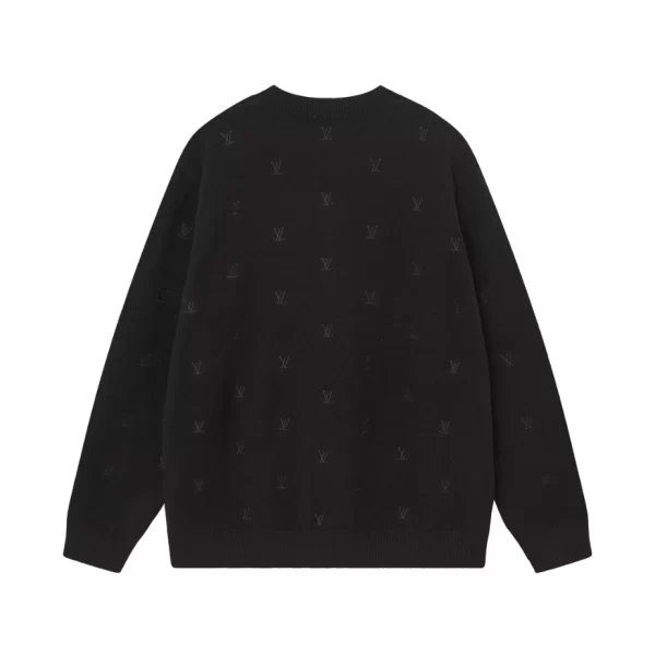 LV Embroidered Signature Merino Crewneck - HL13