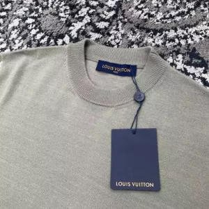 LV Long-Sleeved Cashmere Mix Signature Crewneck - HL41