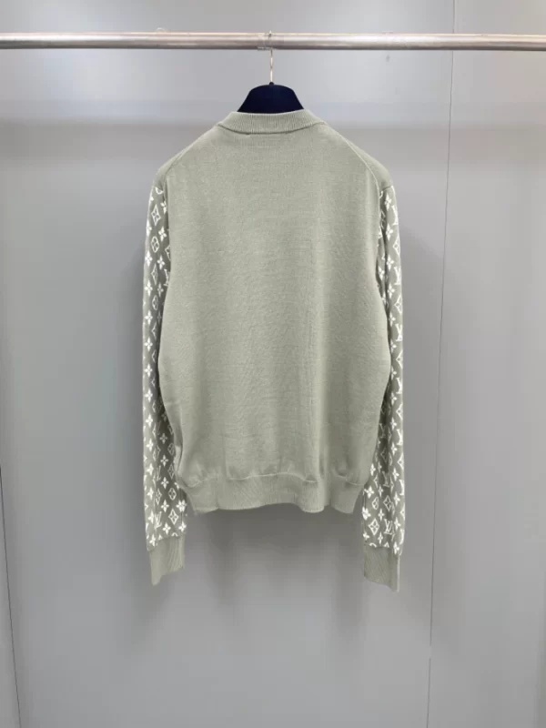 LV Long-Sleeved Cashmere Mix Signature Crewneck - HL41