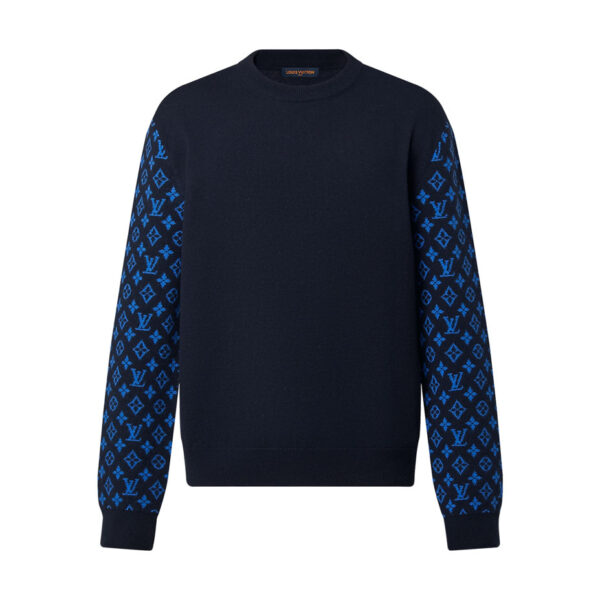 LV Monogram Mix Cashmere Crewneck - HL30