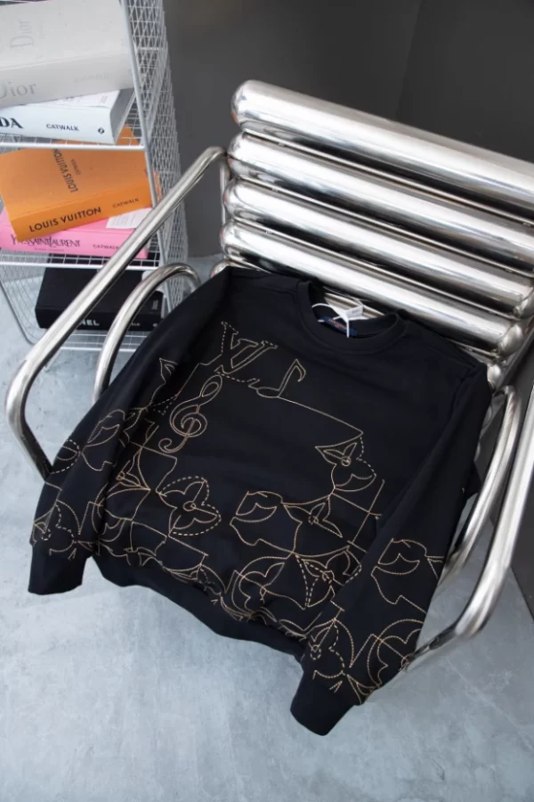 LV Music Line Embroidered Crewneck - HL33