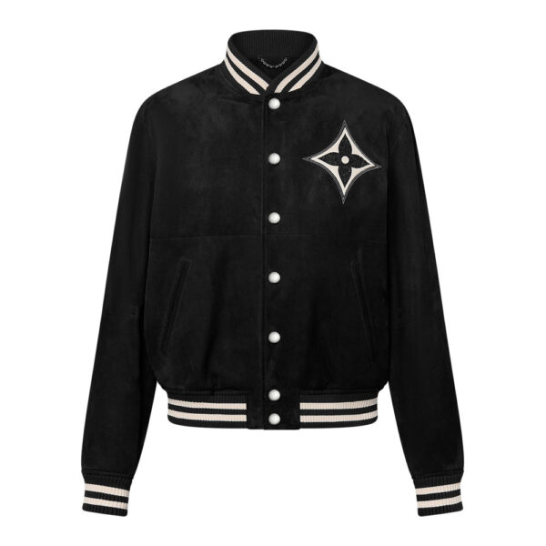 Louis Vuitton Embellished Lambskin Bomber Blouson - LK29