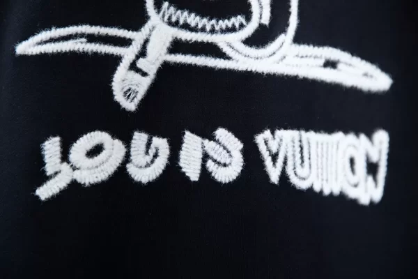 LV Embroidered Cotton Sweatshirt - HL24