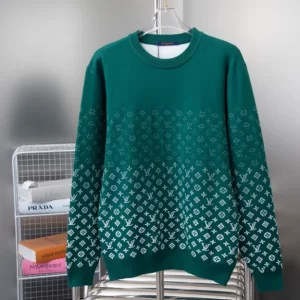 Louis Vuitton Monogram Gradient Cotton Crewneck - HL08