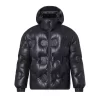 Louis Vuitton Monogram Leather Hooded Down Jacket - LK34