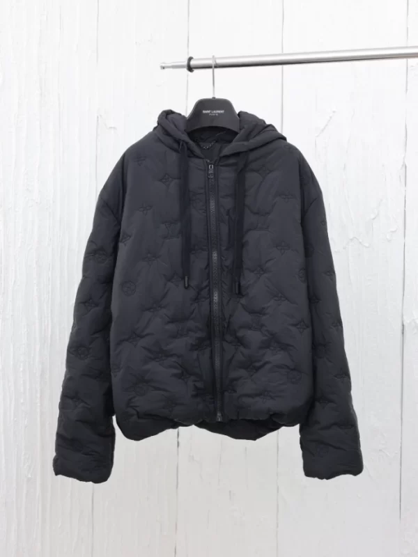 Louis Vuitton Monogram Quilted Hooded Blouson - LK32